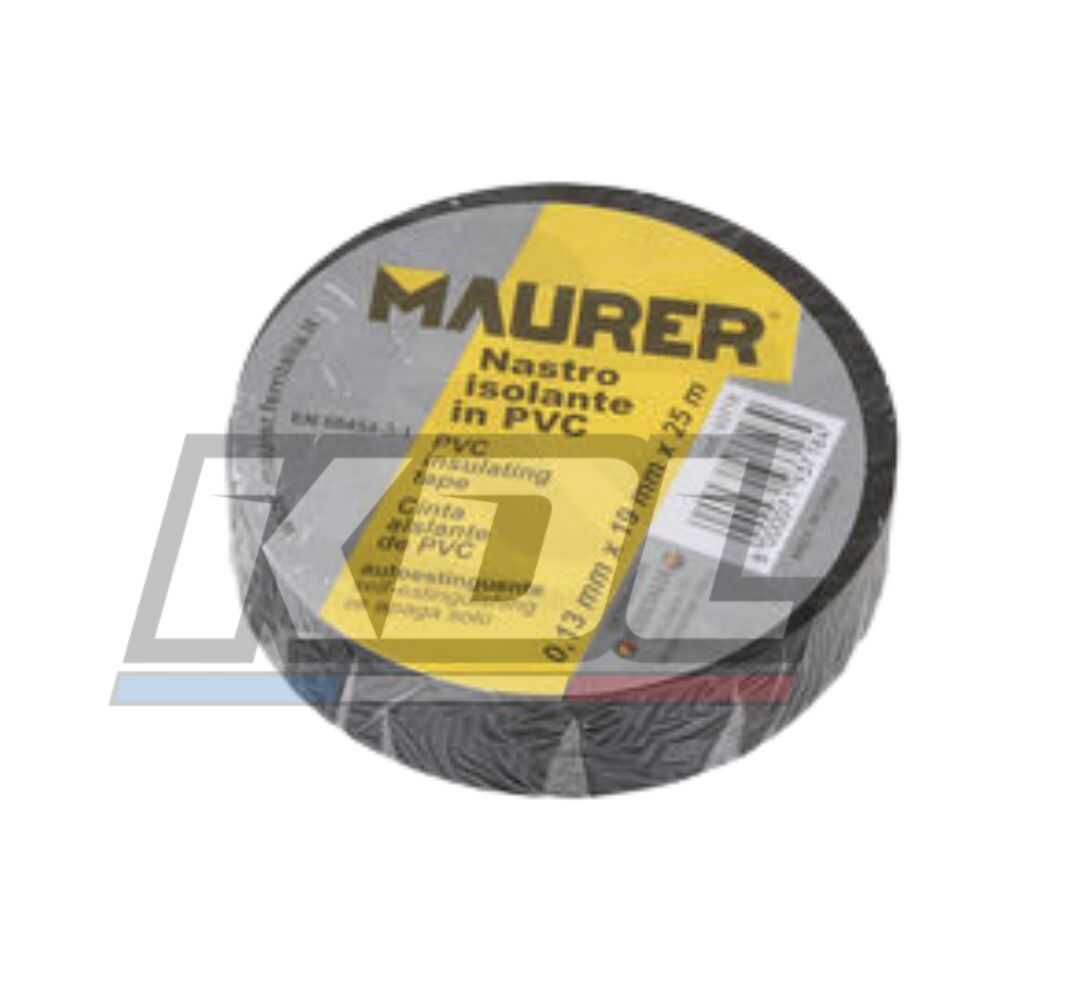 AUTOCOLLANT ISOLANT PVC NOIR 19mmX25m