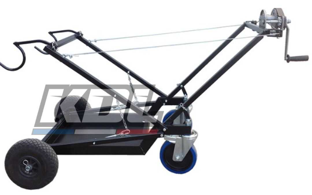 CHARIOT PORT KART CARRELLO D-ALU
