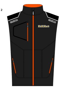Gillet Kali Kart Sparco