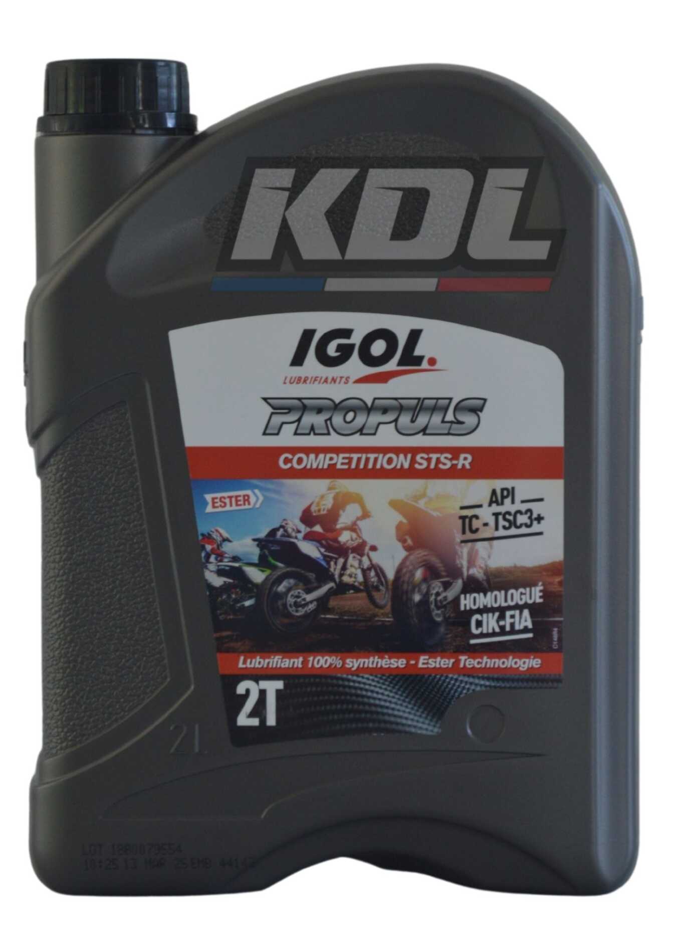 Huile IGOL en bidon de 2l homologue CIK/FIA