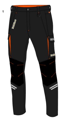 Pantalon Kali Kart Sparco