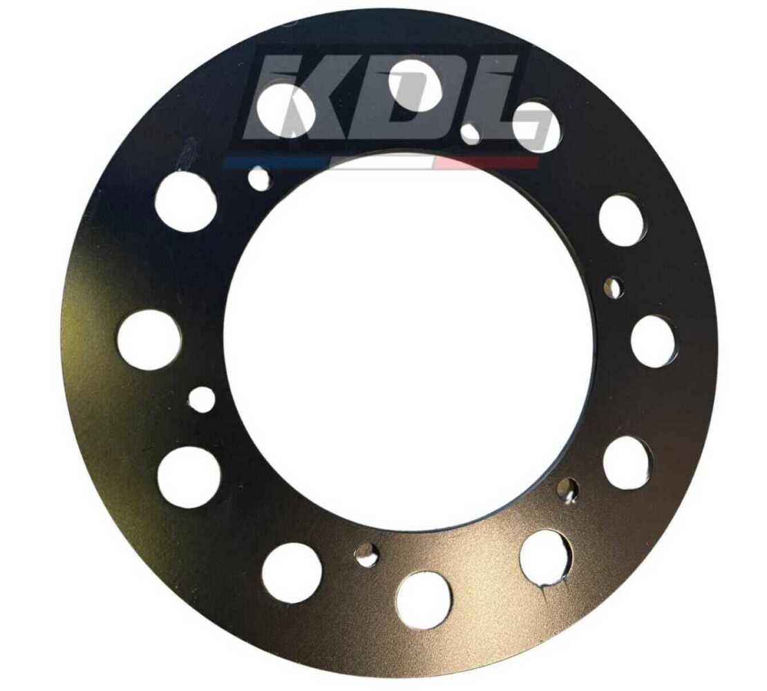Protection chaine D.200mm alu noir
