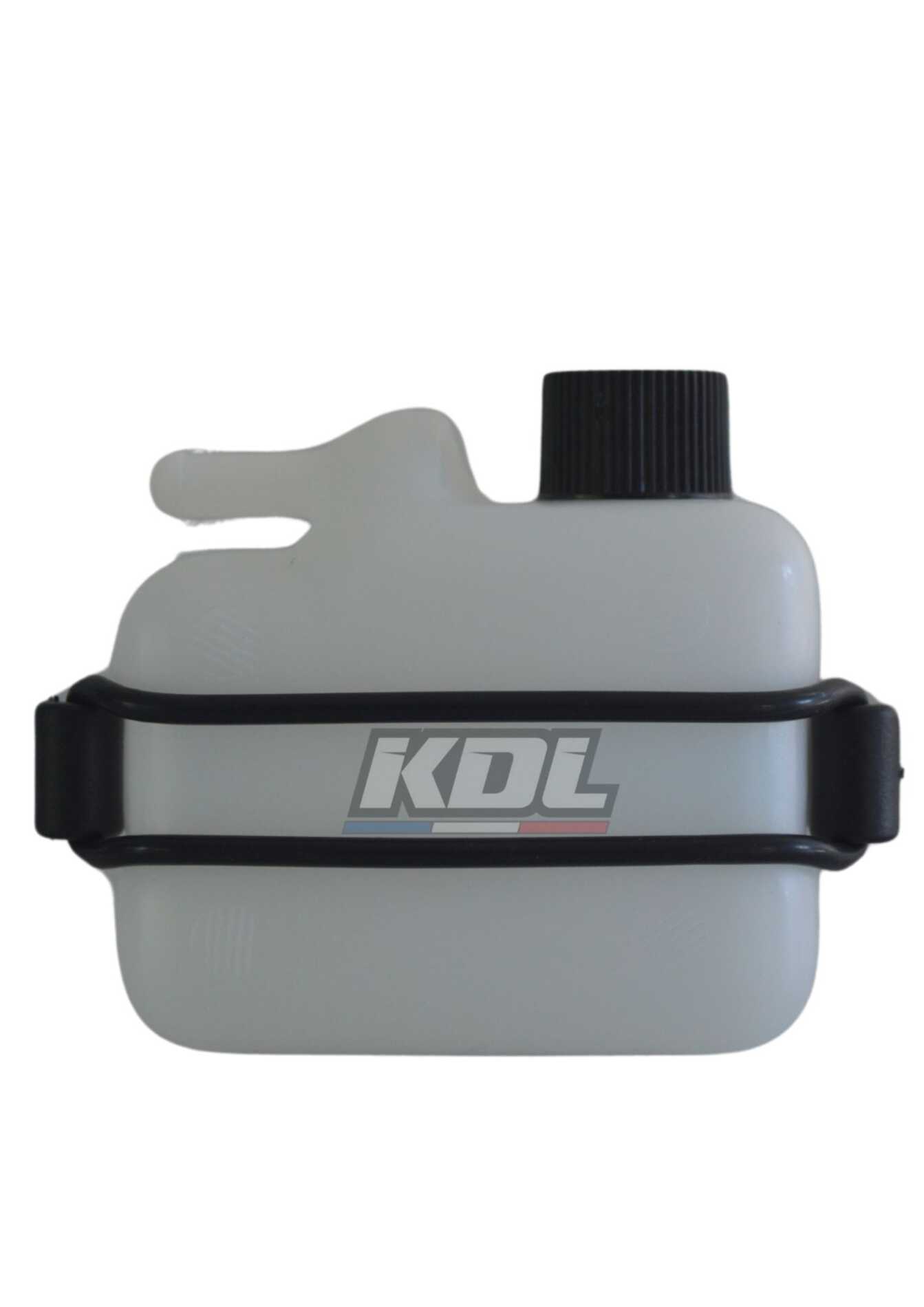 KIT réservoir récupérateur bouchon noir avec sont support noir