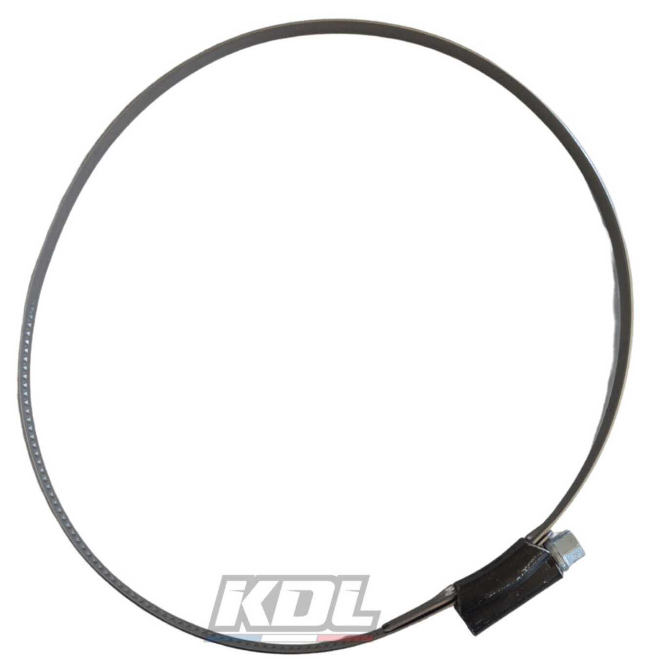 COLLIER SILENCIEUX ECHAPPEMENT KZ D.130x165x12mm