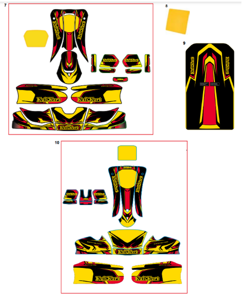 kit deco origine kali kart avant 2025
