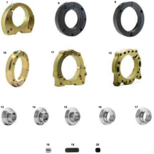 Pallier et accessoires Arrirer kalikart