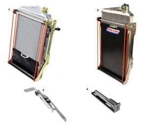 Refroidissement radiateur / Support / Pompe a Eau / Durite