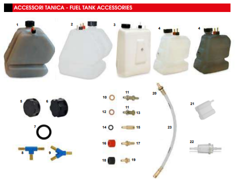 Réservoire et Accessoire