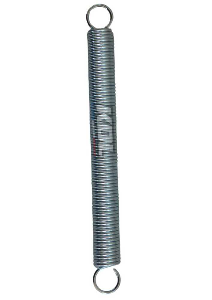 Ressort pour support de silencieux ECHAPPEMENT D.12mm L.130mm