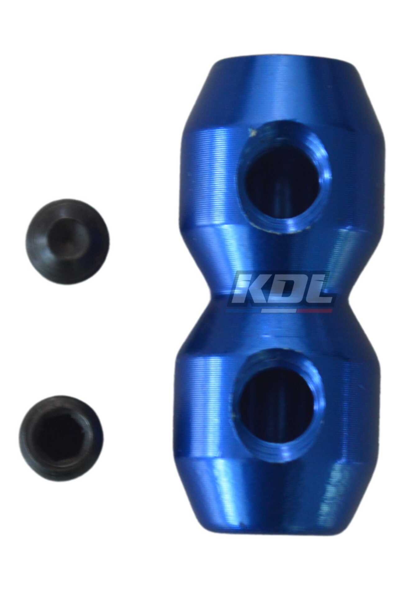 SERRE CABLE AVEC DOUBLE VIS – BLEU