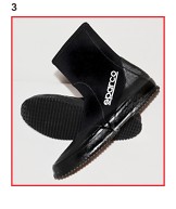 Sur-chaussures sparco pluies kali kart