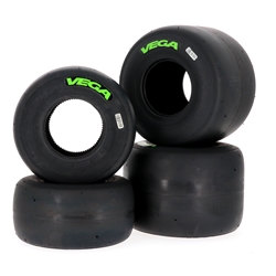 SET DE PNEUS VEGA VERT XH4 2 AV + 2 AR (cat Senior/master/Gentl)