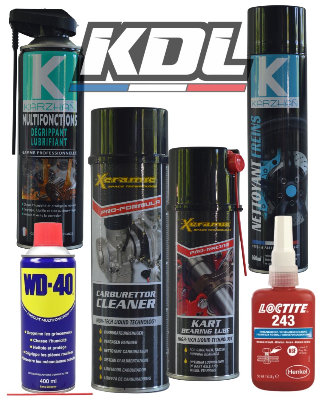 Produit nettoyage/lubrification et autres produits